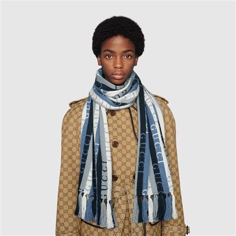 gucci scarf size